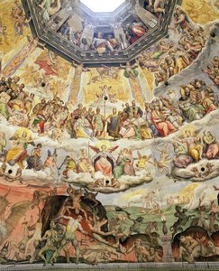 The Last Judgement (detail) by Giorgio Vasari